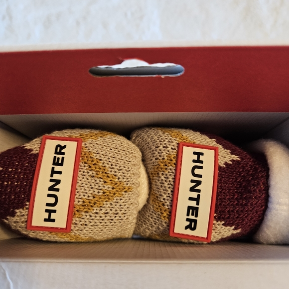 HUNTER NIB Boot Socks for Original Hunter Short Boots Sz M - Picture 3 of 4